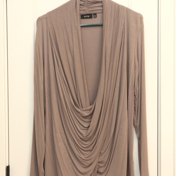 Apt. 9 draped cardigan - Picture 1 of 3